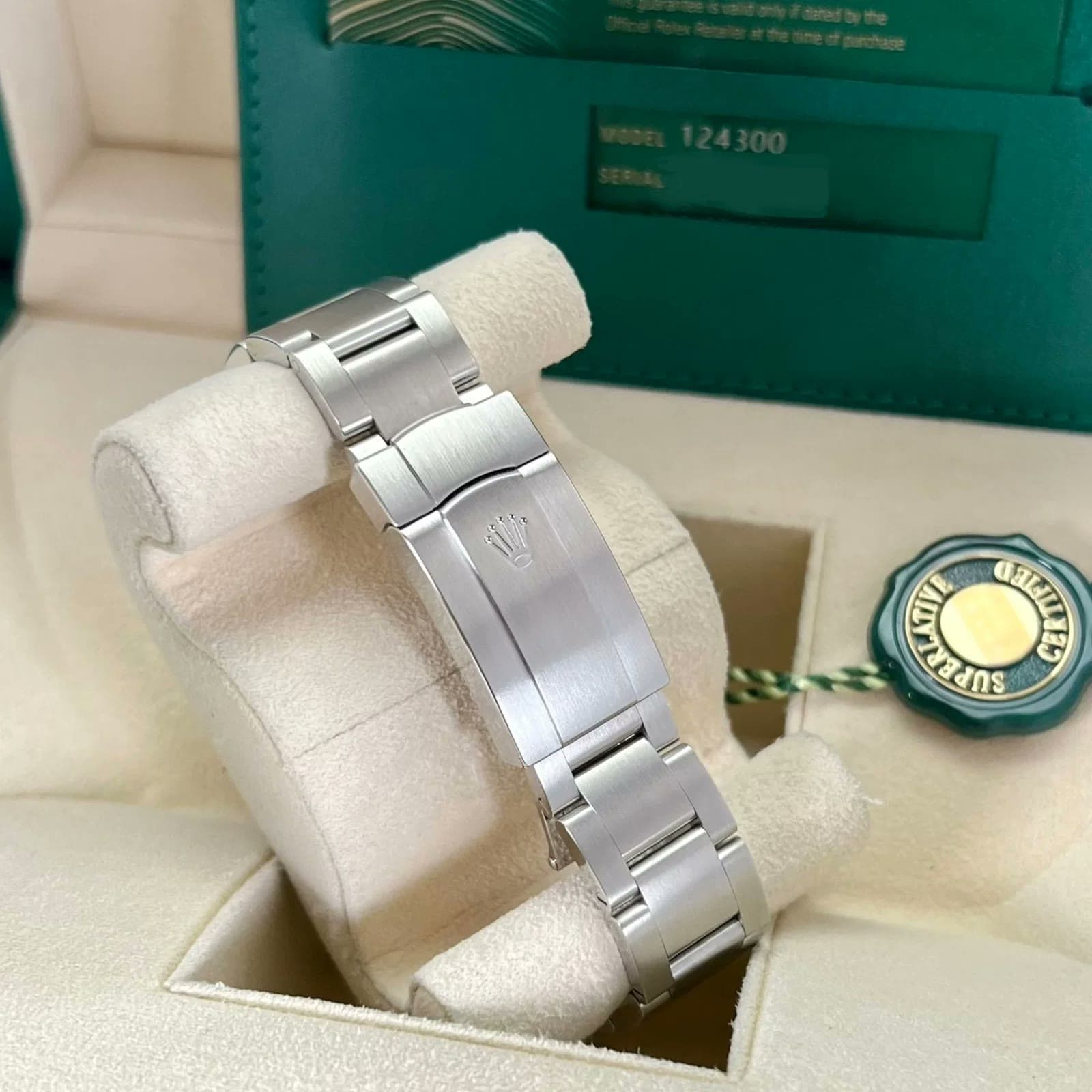 2024 Rolex Oyster Perpetual 41 Black 124300-0002 — 41 mm, Steel, Black dial