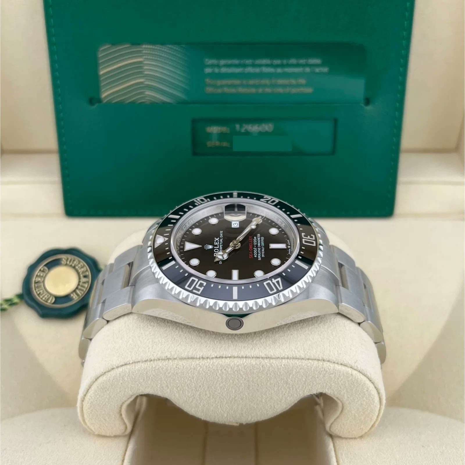2025 Rolex Sea-Dweller 126600-0002 — 43 mm, Steel, Black dial