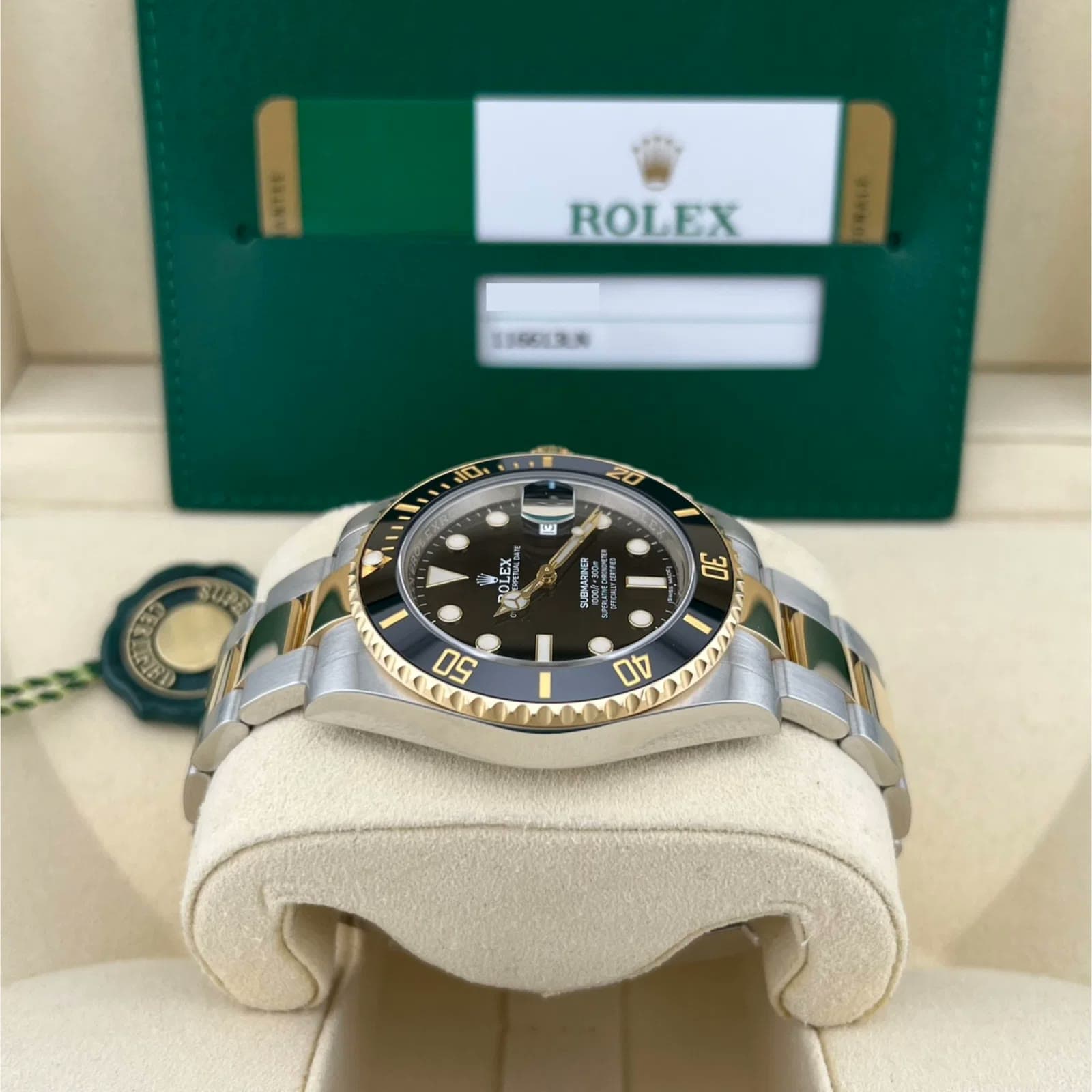 2019 Rolex Submariner Date Two-Tone / Ceramic / Black 116613LN-0001 — 40 mm, Steel & Yellow Gold, Black dial