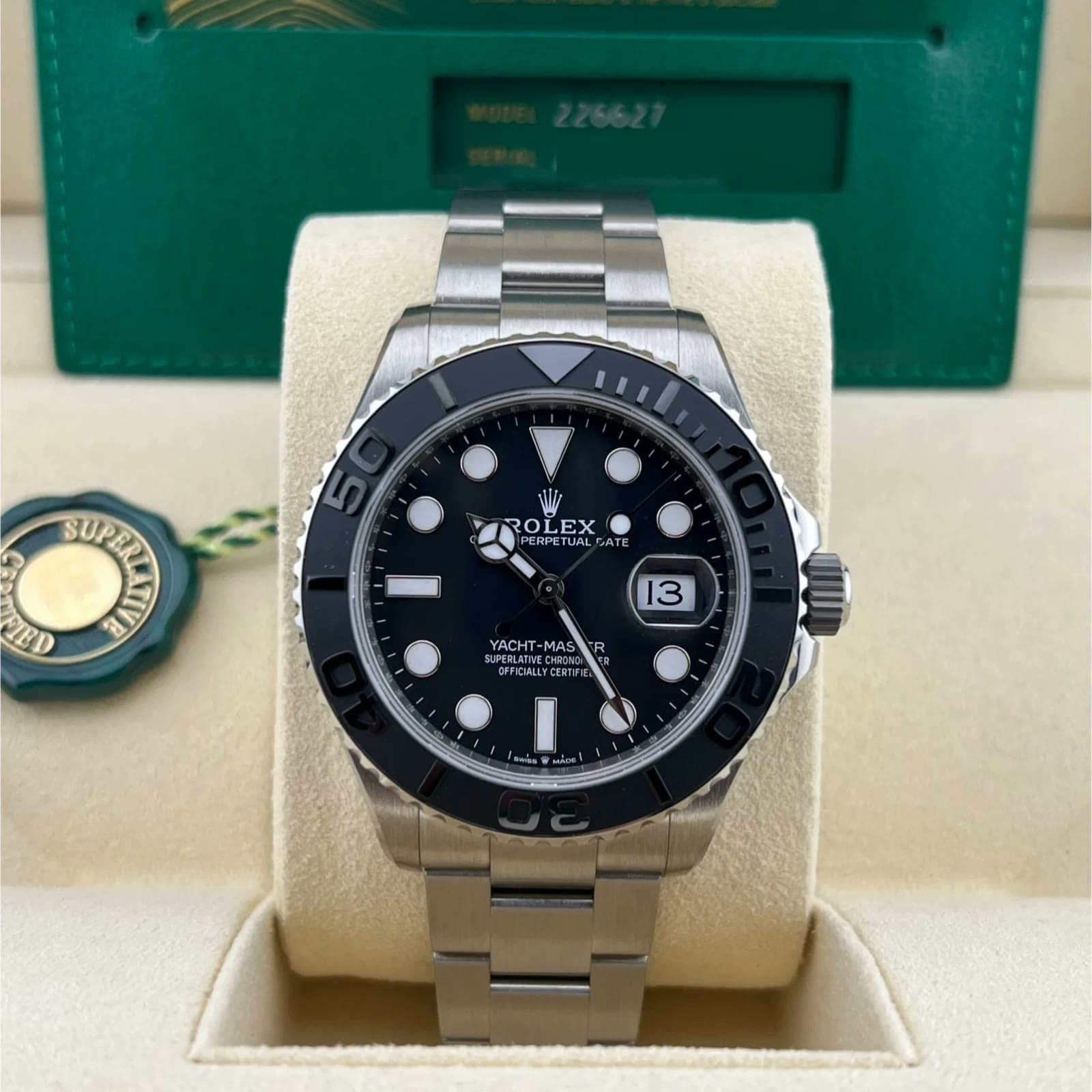2026 Rolex Yacht-Master 42 Titanium 226627-0001 — 42 mm, Titanium, Black dial