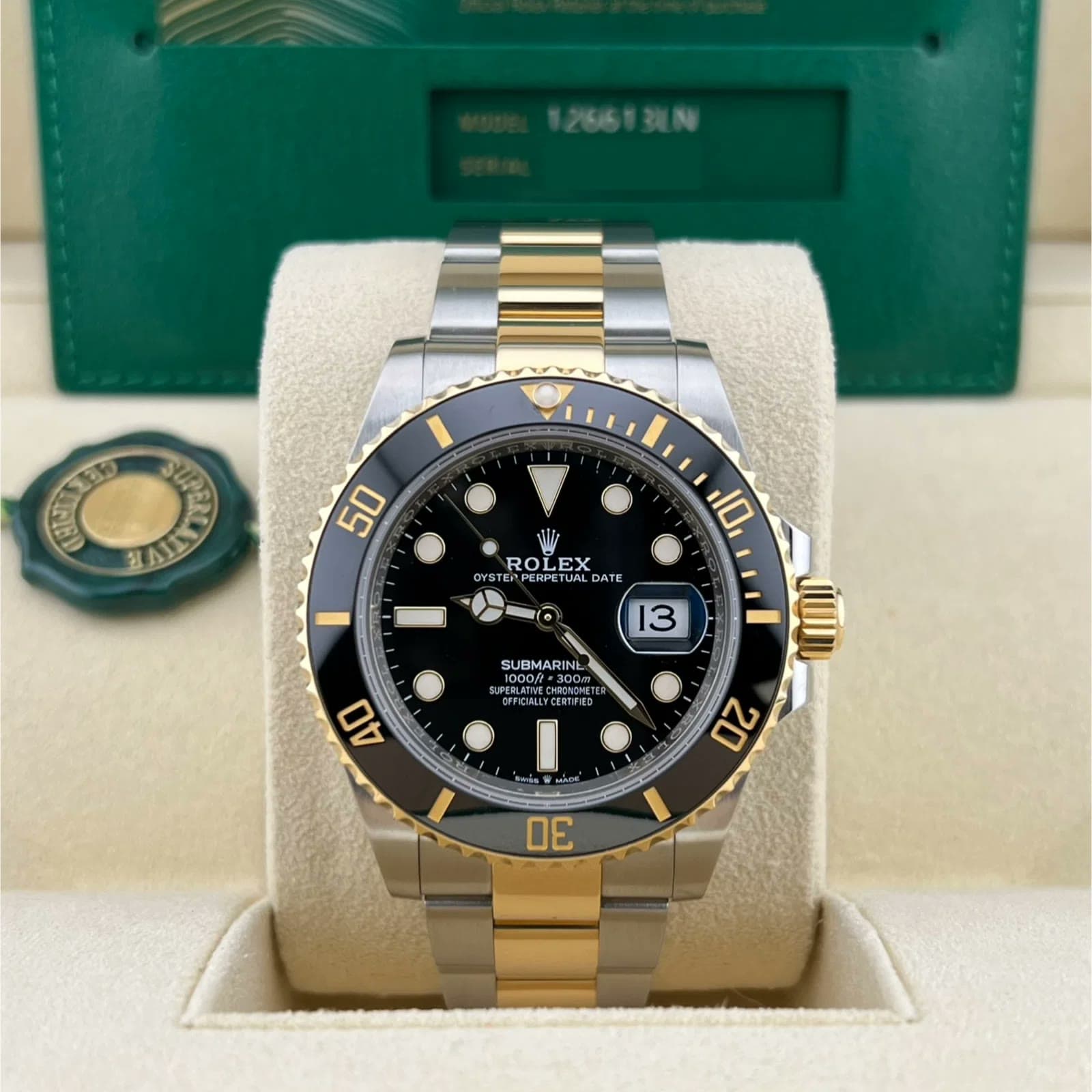 2020 Rolex Submariner Date 41 "Bluesy" 126613LB-0002 — 41 mm, Steel & Yellow Gold, Blue dial